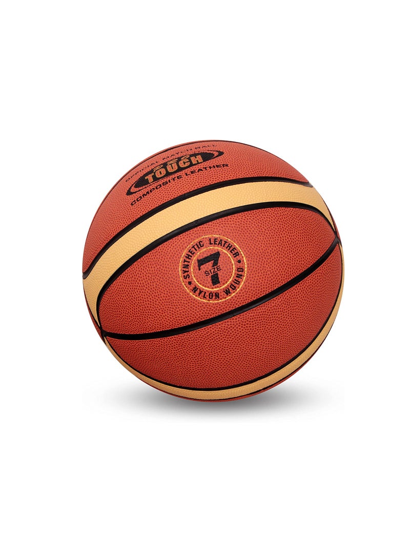 نيفيا كرة السلة برو تاتش | الحجم : 7 | المادة: جلد صناعي | 14 لوحة | قبضة وتحكم فائقين - Image 3