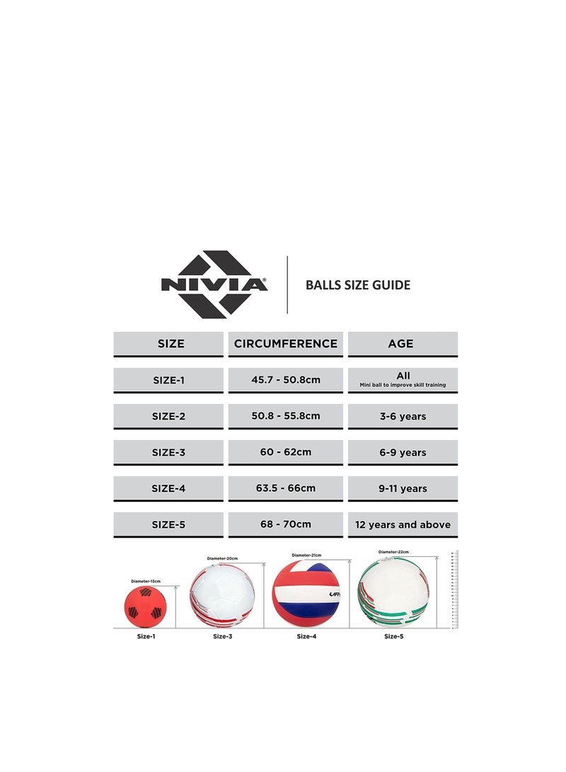 نيفيا كرة السلة برو تاتش | الحجم : 7 | المادة: جلد صناعي | 14 لوحة | قبضة وتحكم فائقين - Image 4