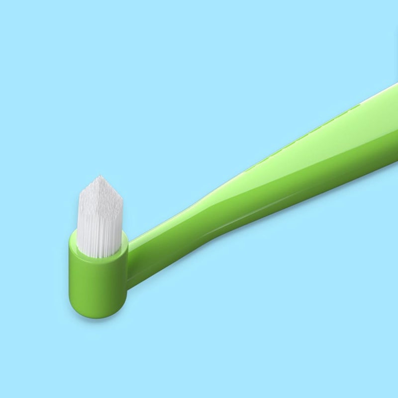 أعواد أسنان DOITOOL ذات الرأس المزدوج، 4 قطع، رؤوس مخروطية مدمجة بتصميم تقويمي للتنظيف اليومي للفم ولاستخدام أثناء السفر. - Image 5