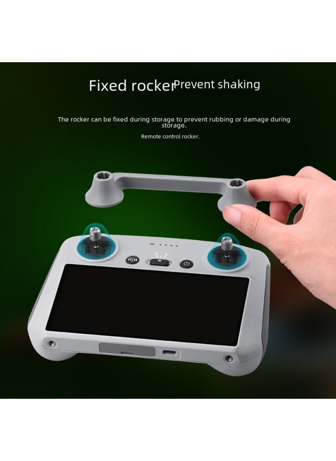 Generic BRDRC Suitable For Dajiang MINI3/AIR3 Rocker Protector Royal 3PRO Thumb Rod Protective Cover Buckle Accessories-Color:RC With Remote Control-rocker Protector  - Image 3