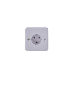 Schneider Electric Schneider Electric GGBL3016A1 Lisse White Moulded Unswitched Socket-16 A 230 V 1 Gang - White  - Image 1