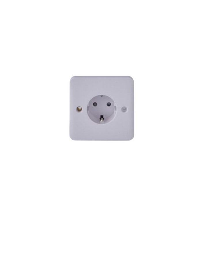 Schneider Electric Schneider Electric GGBL3016A1 Lisse White Moulded Unswitched Socket-16 A 230 V 1 Gang - White  - Image 1