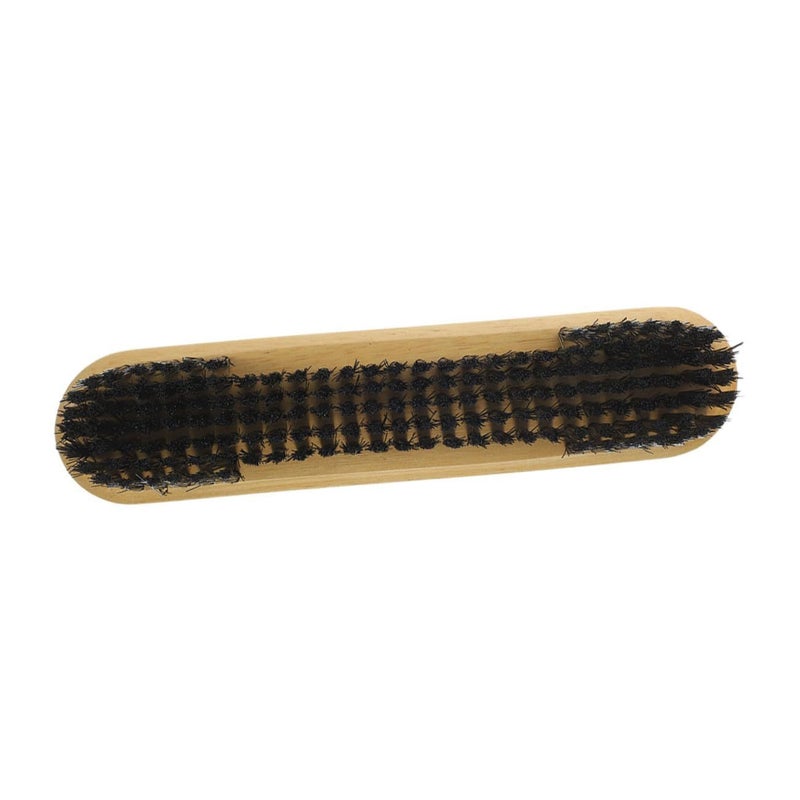 12 Inch Billiard Table Brush With Wooden Handle For Felt Surface And Crevice Cleaning - Image 2