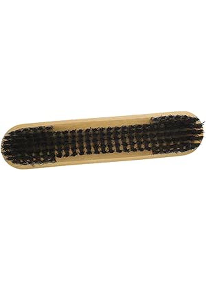 12 Inch Billiard Table Brush With Wooden Handle For Felt Surface And Crevice Cleaning - Image 1