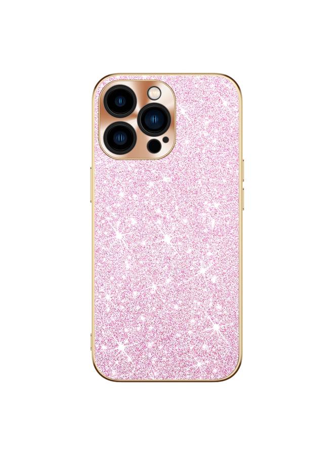 S-TOP Case For iPhone 14 Pro Max Electroplating Star Diamond CD Texture Lens Ring Phone Case - Image 1