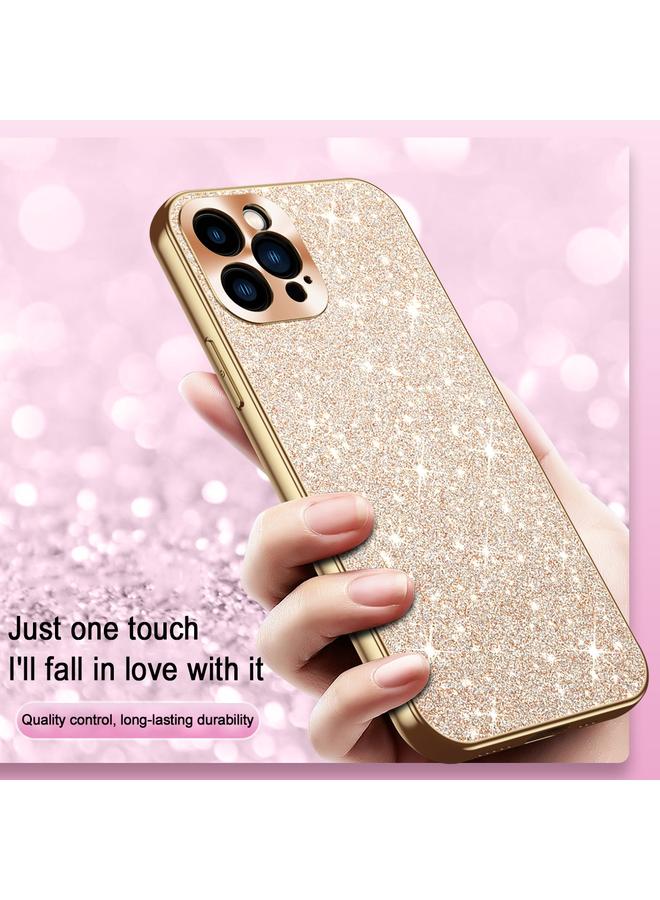 S-TOP Case For iPhone 14 Pro Max Electroplating Star Diamond CD Texture Lens Ring Phone Case - Image 4