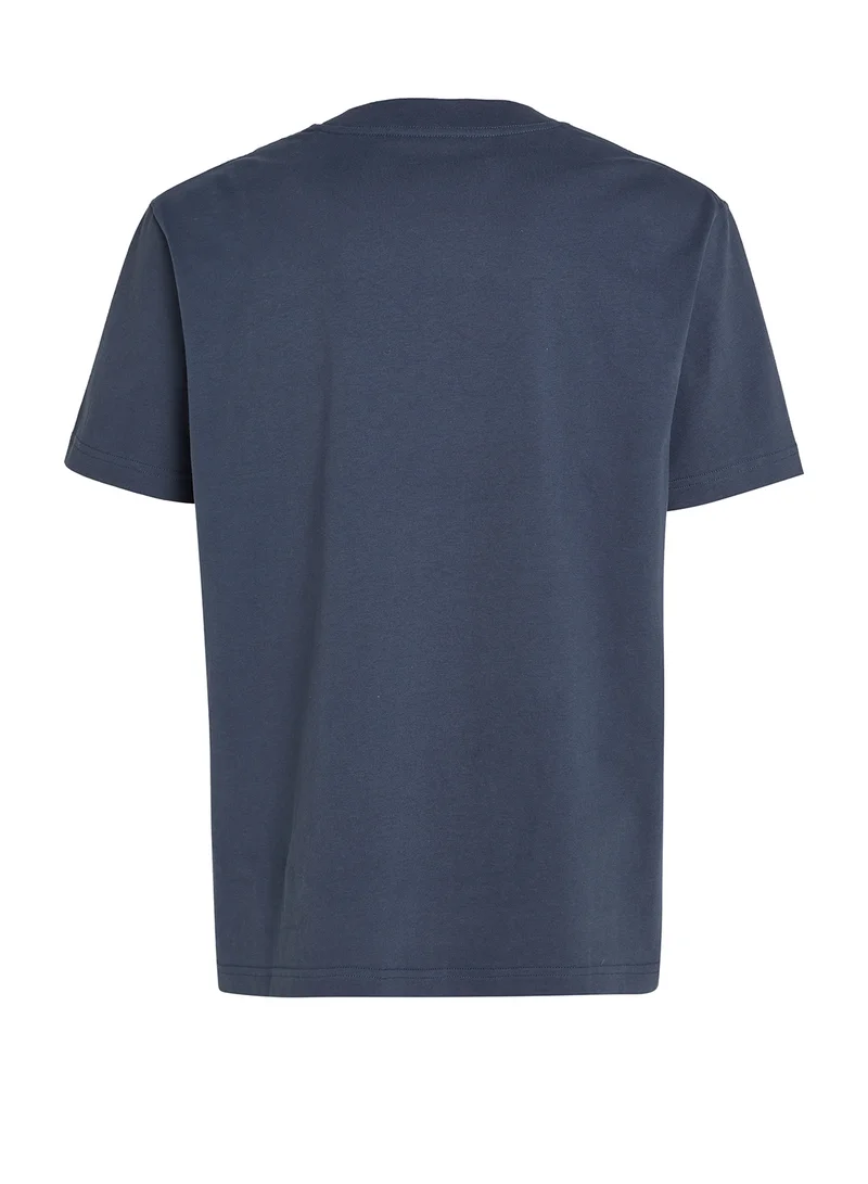 كالفن كلاين جينز Logo Print Crew Neck T-Shirt