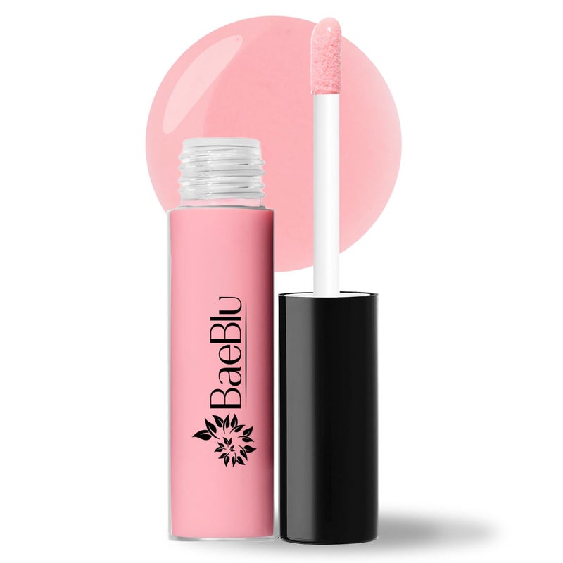 BaeBlu Organic Vegan Lip Gloss, 100% Natural Non-Toxic Moisturizing Ingredients, Dewberry - Image 1