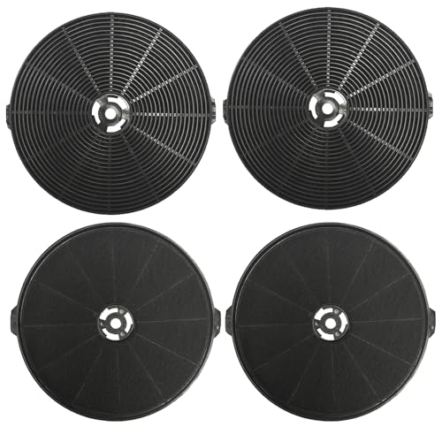 beaufan 4 Set CFK1-TM Carbon Charcoal Filter Compatible with Cosmo Range Hoods UMC30, UC30, UMC36, UC36, Also Fit Tieasy USGDCF-G, JOEAONZ YYCF02 & FIREGAS CC170 Models - Image 1