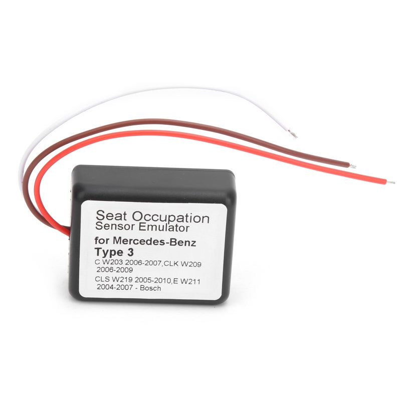 Seat Occupation Sensor Emulator: Mercedes-Benz Type 3 - Easy Installation & Durable, Fits C W203 CLK W209 CLS W219 E W211, Car Seat Occupancy Sensing System Accessory - Image 2
