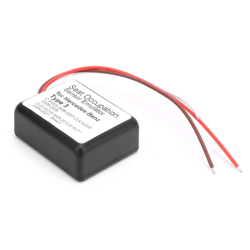 Seat Occupation Sensor Emulator: Mercedes-Benz Type 3 - Easy Installation & Durable, Fits C W203 CLK W209 CLS W219 E W211, Car Seat Occupancy Sensing System Accessory - Image 1