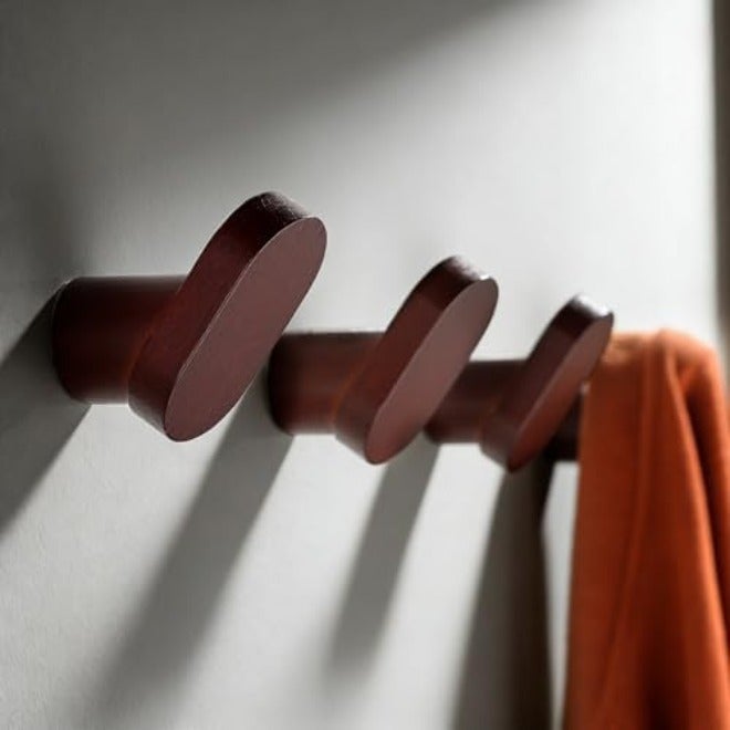 DELITON Adhesive Towel Hooks on Wall: Robe Hooks for Hanging Clothes Hats Stick on Bathroom/Kitchen SUS 304 Stainless Steel Silver - Image 1