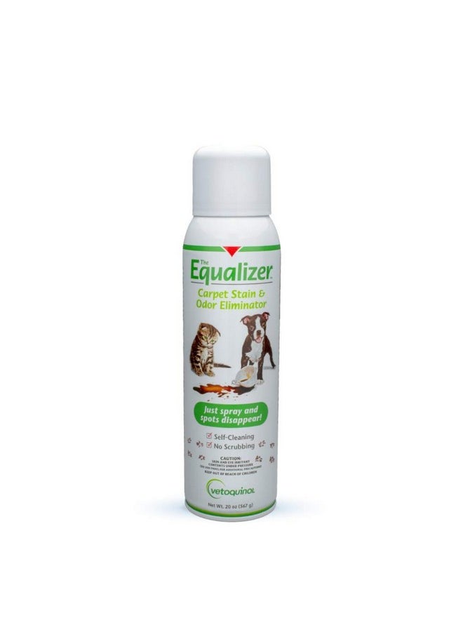 Vetoquinol - Equalizer Pet Carpet Cleaner, Stain Remover & Odor Eliminator, Carpet Spot Cleaner, 20Oz - Image 1