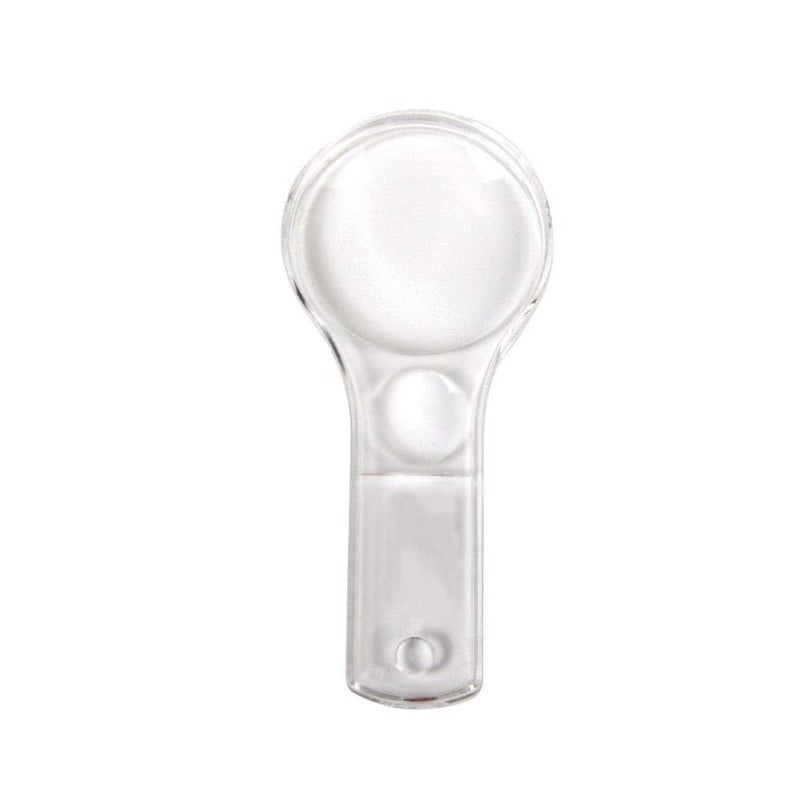 hand2mind hand2mind Mini Plastic Handheld Magnifying Glasses 3X and 6X Without Lanyard Pack of 10 - Image 3