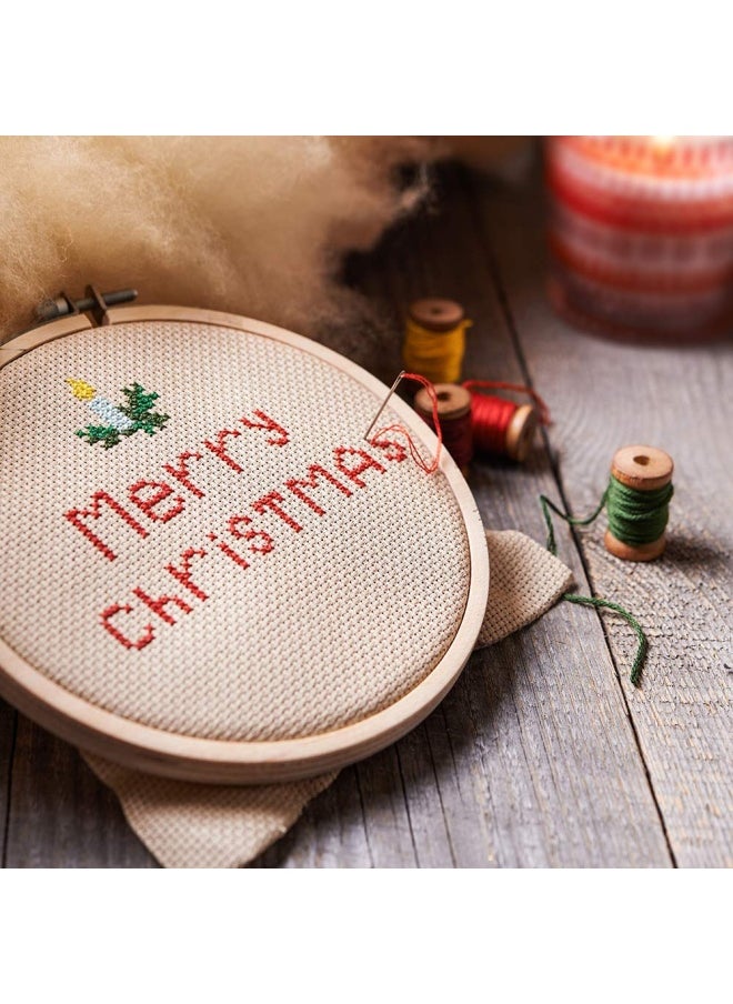 12 Pieces 5 Inch Embroidery Hoops Bamboo Cross Stitch Hoops Ring Bulk Wholesale For Christmas Ornaments Decoration And Art Craft Handy Sewing - pzsku/Z67B97F83230A70F813DEZ/45/_/1721976699/e0b116d7-b6ee-4b89-9f48-95683acedbe9