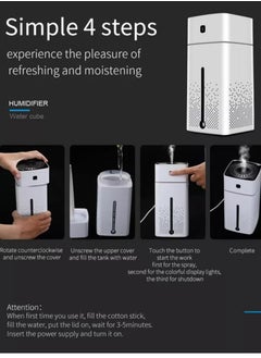 Mi VAZA Essential Oil Diffuser, Intelligent Large Capacity Mute Spray Aroma Diffuser, Durable And Reliable Fragrance Diffuser Machine, Portable Cool Mist Humidifier For Home Office, (White)  - Image 3
