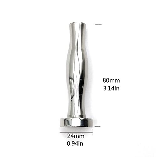 Boicafe Coffee Tamper 24mm, Espresso Tamper 24mm,304 Stainless Steel Espresso Coffee Tamper 24mm with Scoop and Brush - Image 3
