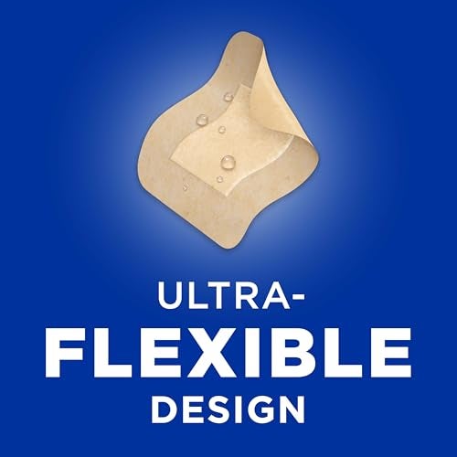 Band-Aid Brand Water Block Flex Large Adhesive Pads, 100% Waterproof Bandage Pads for First-Aid Wound Care of Minor Cuts, Scrapes & Wounds, Ultra-Flexible Design, Sterile, Large, 6 ct - Image 4