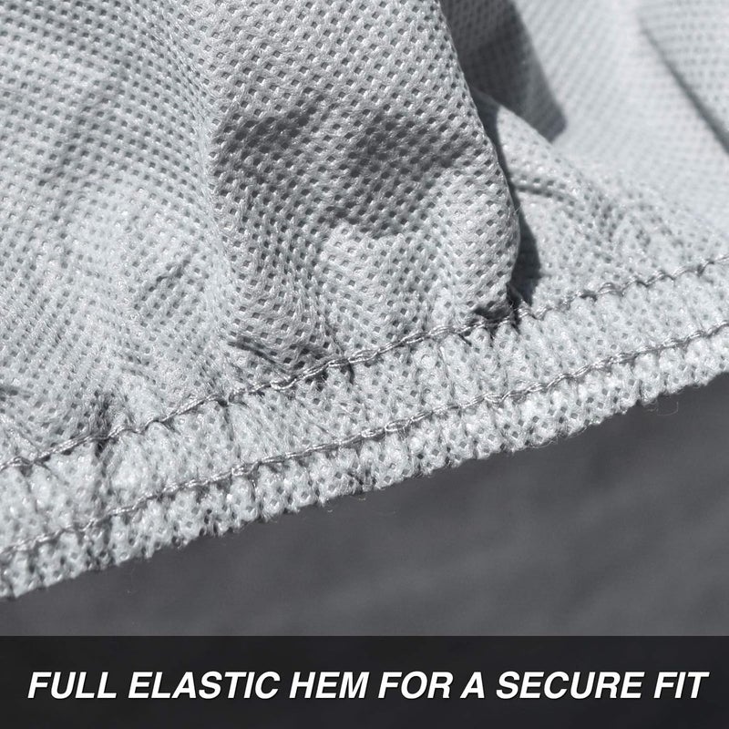 Budge Lite Car Cover - Gray, Fits Sedans up to 264" - Image 5