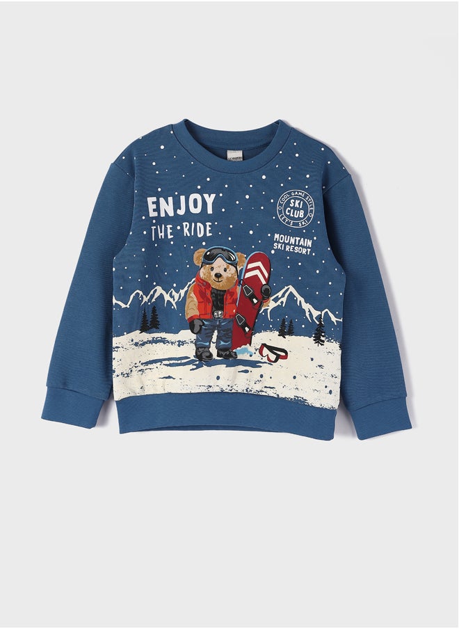 LC WAIKIKI Comfortable Crew Neck Boy's Sweatshirt  - Image 1