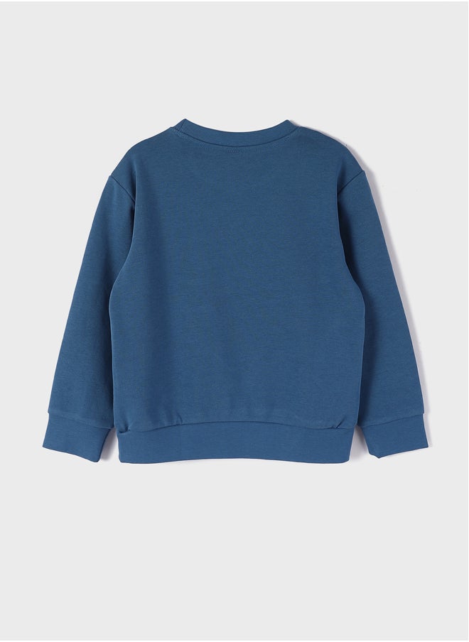 LC WAIKIKI Comfortable Crew Neck Boy's Sweatshirt  - Image 2