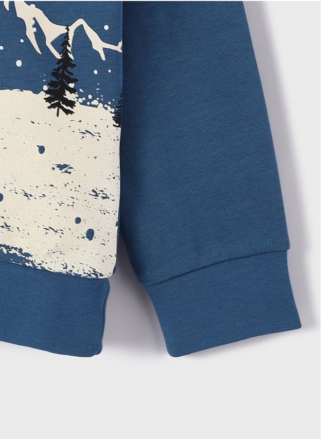 LC WAIKIKI Comfortable Crew Neck Boy's Sweatshirt  - Image 4