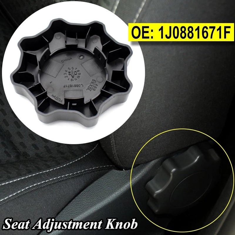 QASULER Vehicle Seat Adjustment Knob Handle - Image 4