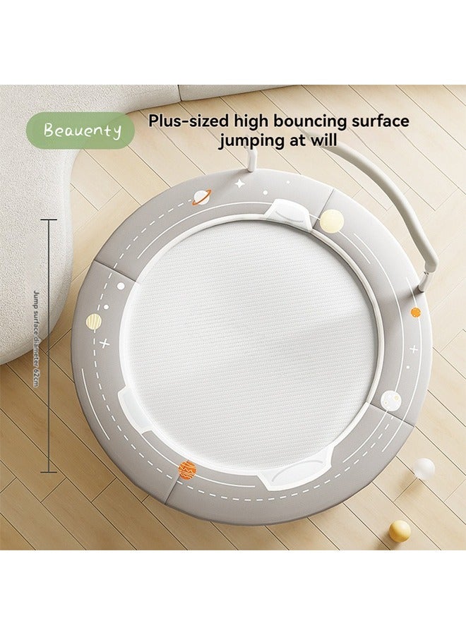 Beauenty 3FT Foldable Trampoline for Kids, Mini Small Trampoline with Handle Bar Indoor And Outdoor,Max Load 150KG,Toddler Baby Jumping Mat,Fitness Recreational Trampoline Garden Workout ﻿ - Image 3