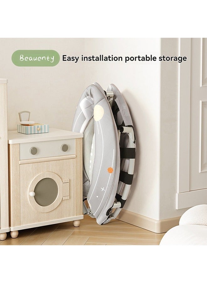 Beauenty 3FT Foldable Trampoline for Kids, Mini Small Trampoline with Handle Bar Indoor And Outdoor,Max Load 150KG,Toddler Baby Jumping Mat,Fitness Recreational Trampoline Garden Workout ﻿ - Image 5