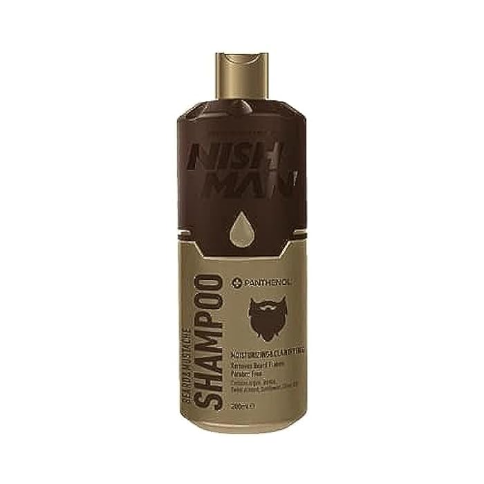 Nishman Beard & Mustache Shampoo 200 ml - Image 1
