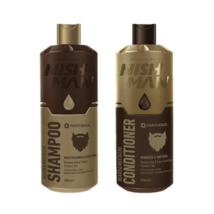 Nishman Beard & Mustache Shampoo 200 ml - Image 2