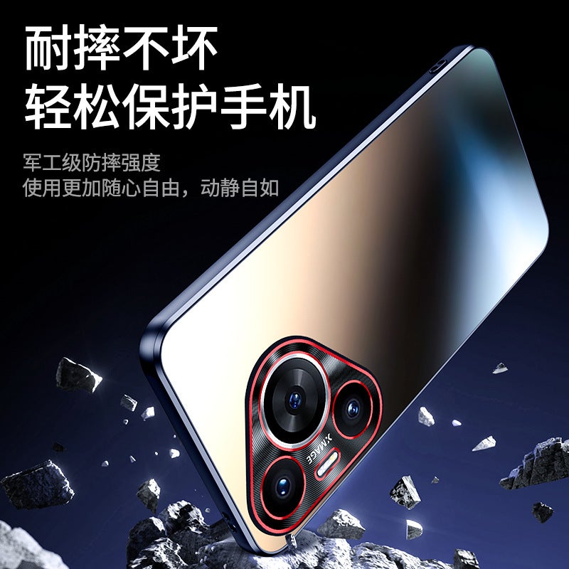 For Huawei Pura P70Ultra Phone Case Dual Color Lens Ag Frosted Lens Full Coverage P70Pro Simple - Image 5