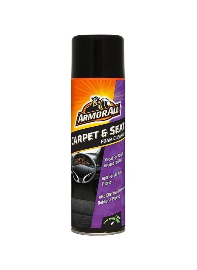 ARMOR ALL ARMOR ALL Carpet & Seat Foaming Cleaner | Deep Stain Removal & Fabric Revitalization  - Image 2
