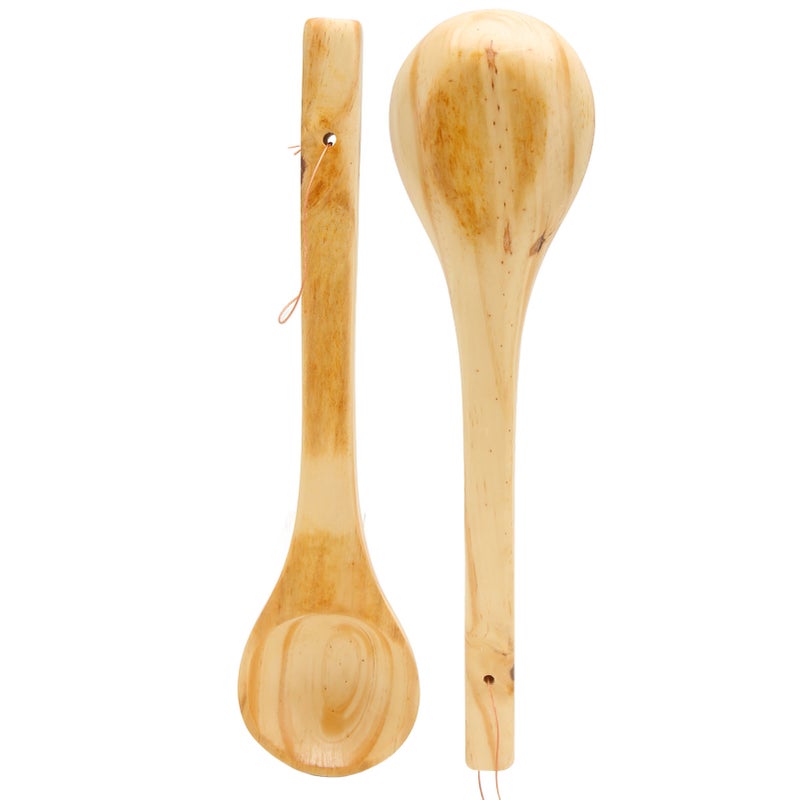 Sauna Ladle Large Capacity Long Handle Portable Wooden Sauna Ladle Scoop for Tea Wine Water - Image 5