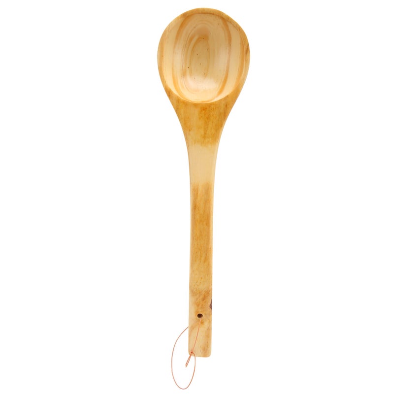Sauna Ladle Large Capacity Long Handle Portable Wooden Sauna Ladle Scoop for Tea Wine Water - Image 1