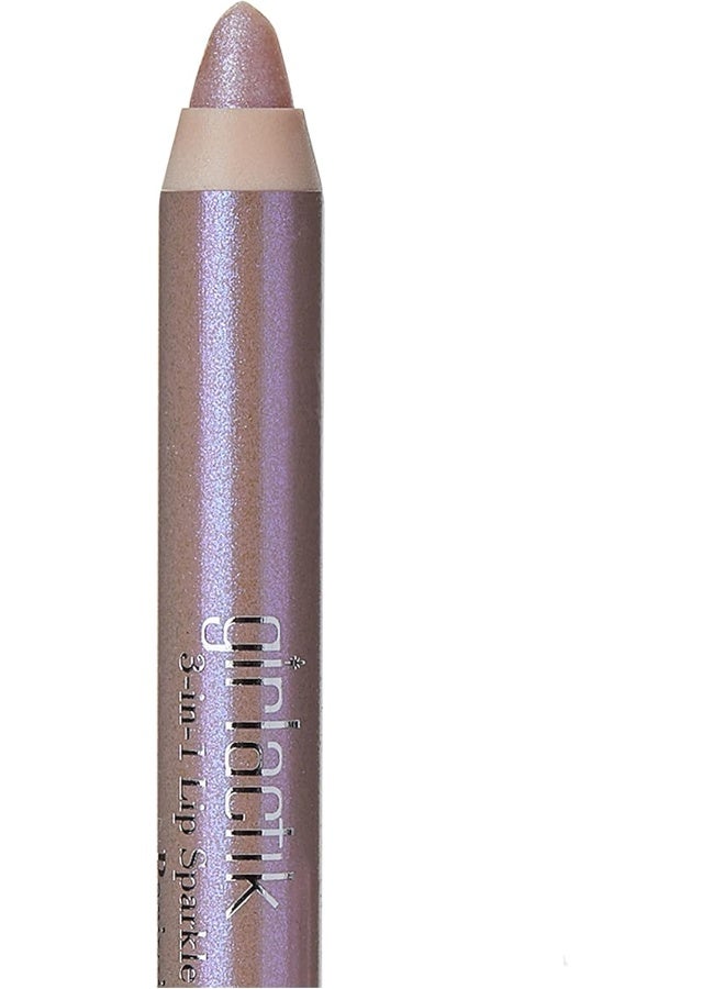 girlactik 3-In-1 Lip Sparkle Balm - Luxurious Gloss Trio For Radiant Lips And Elegant Shine (Periwinkle) - Image 3