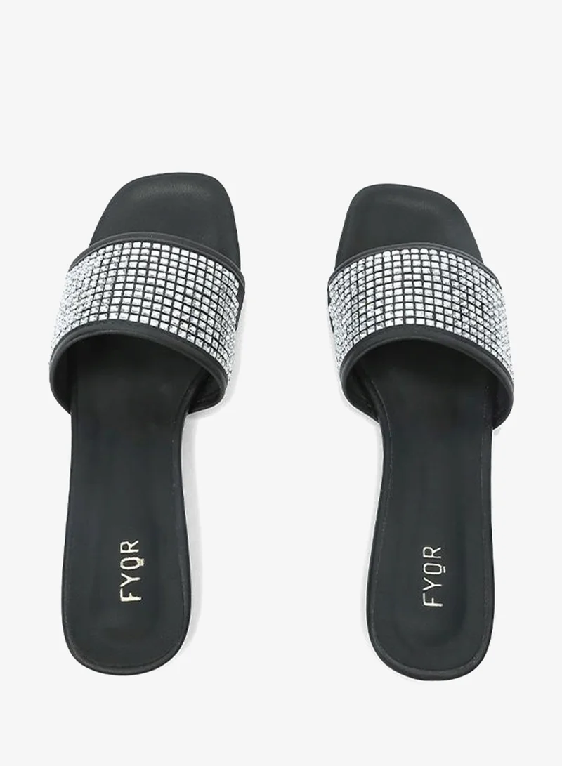 Fyor  Embellished Comfy Flat FC 03 for Women | Best Price UAE