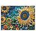 BBOLDIN Sunflower Puzzles for Adults 1000 Pieces Colorful Flower 3D Plant Jigsaw Puzzles Nature Christian Beautiful Paper Floral Garden Puzzle - Image 4