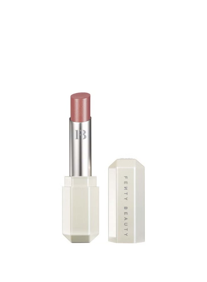 Fenty Beauty Slip Shine Sheer Shiny Lipstick - Retro Rose - Image 2