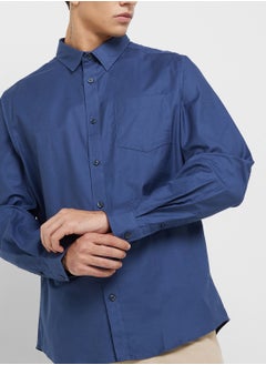 Robert Wood Pocket Detail Shirt  - Image 3