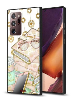 Samsung Galaxy Note 20 Ultra 4G Protective Case Cover Glasses On Books