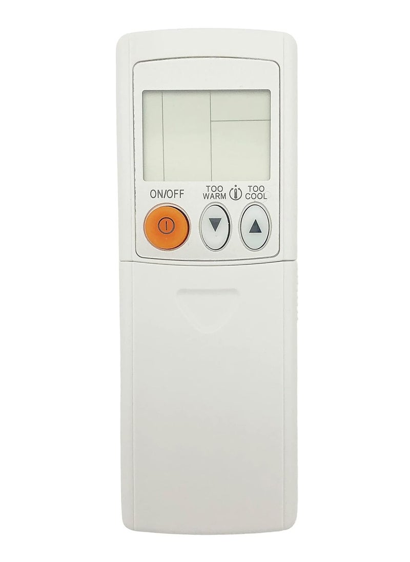 Universal Remote Control Replacement for Mitsubishi Air Conditioner A/C – Works with MSZ-A12NA, MSZ-GE09NA, MSZ-A15NA, MSZ-D30NA, MSZ-A24NA-1, KM07M, KM15E and More – Display in Celsius – No Setup Required – Long-Range Signal – Easy-to-Use Design
