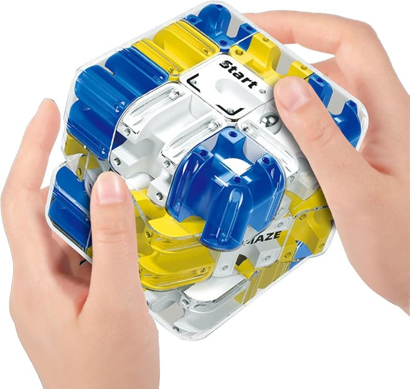 لعبة لغز كرة المتاهة ثلاثية الأبعاد - مكعب دوار لتحدي العقل للأطفال والكبار وحفلات العائلة - Image 2