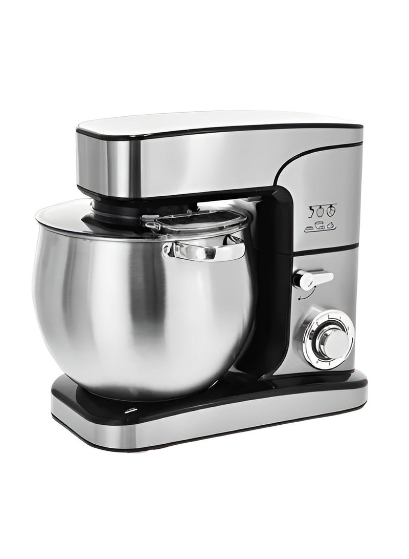 Electric Stand Bowl Mixer 12L – Stainless Steel Mixing Bowl, Whisk, Beaters, Dough Hook | Pulse & Eject Button | Ideal for Bread, Cake, Dough, and More – Powerful Food Mixer for Home Baking  - Image 1