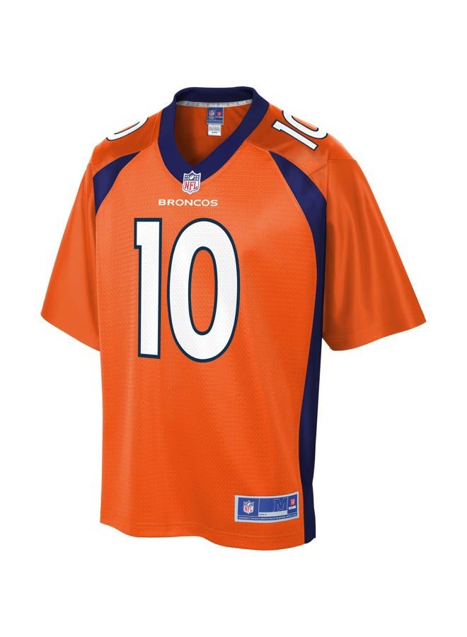 NFL PRO LINE Men's Bo Nix Denver Broncos Orange Pro Line Jersey, Orange, 3XL - Image 2