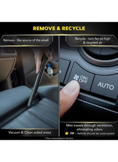 Meguiars Whole Car Air Re-Fresher Odor Eliminator Mist - New Car Scent - Revitalize Your Car This Holiday Season and Permanently Remove Lingering Odors, 2 Oz Aerosol  - Image 4