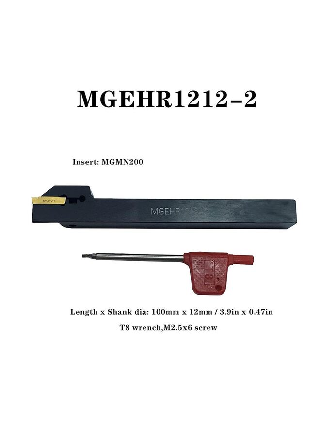 Indexable Lathe Turning Tool,Carbide Turning Tool Set,Metal Lathe Tools Holder for Turning Grooving Threading with Tin Coated Carbide Inserts Turning insert - Image 2