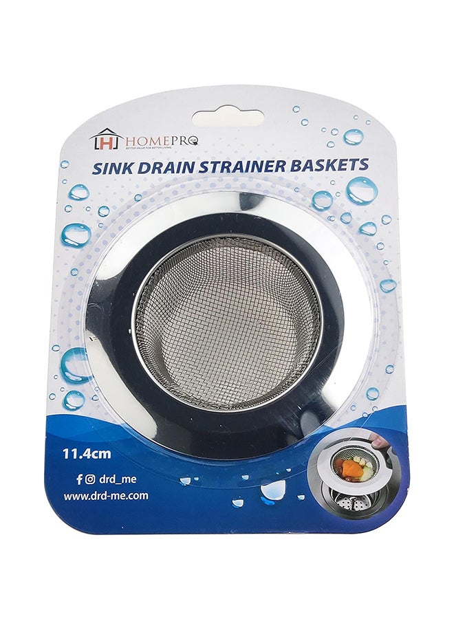 Home Pro Kitchen Sink Strainer Stainless Steel with Large Wide Rim 7 cm 1 pc Stainless Steel Sink Disposal Stopper Anti-Clogging Drain Sieve for Kitchen Sink Drain Dishwasher Safe Sink Stopper - Image 5