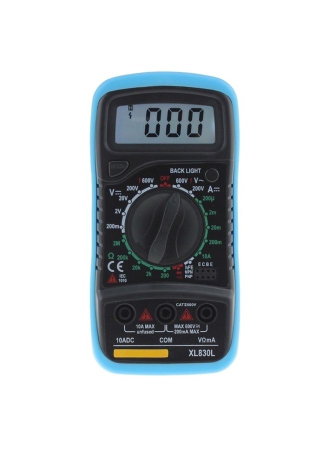 ANENG XL830L Multi-Function Digital Display High-Precision Digital Multimeter, Specification: Standard+10A Extra Tip Pen(Blue)