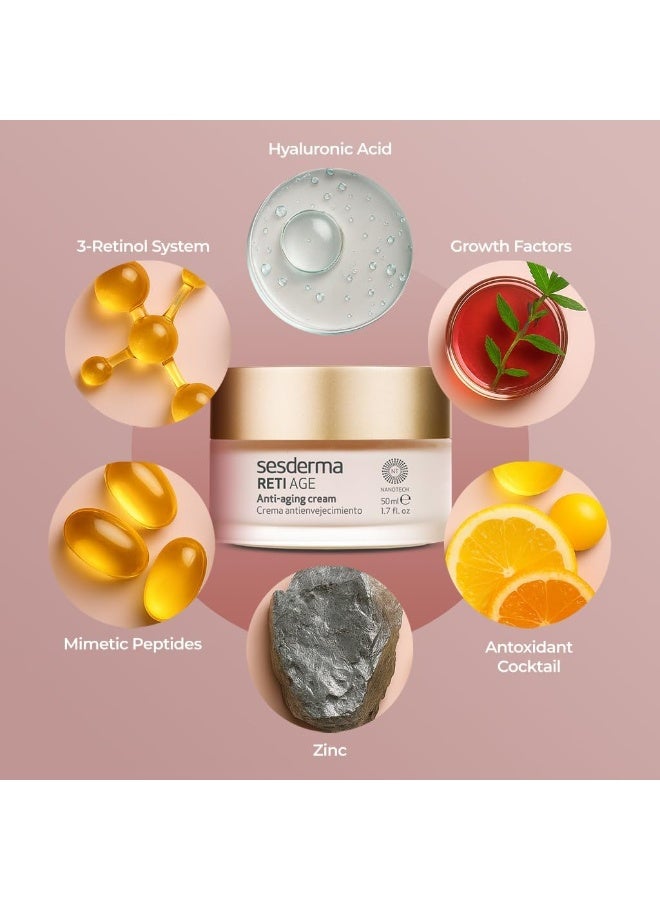 SeSDERMA كريم الوجه SESDERMA RETIAGE 50 مل - Image 2